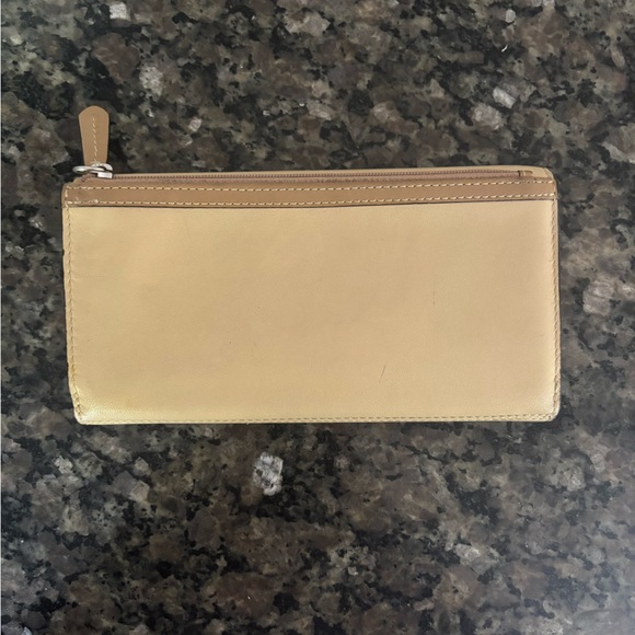 Coach Ashley Women's Beige and Brown Wallet - Picture 4 of 6
